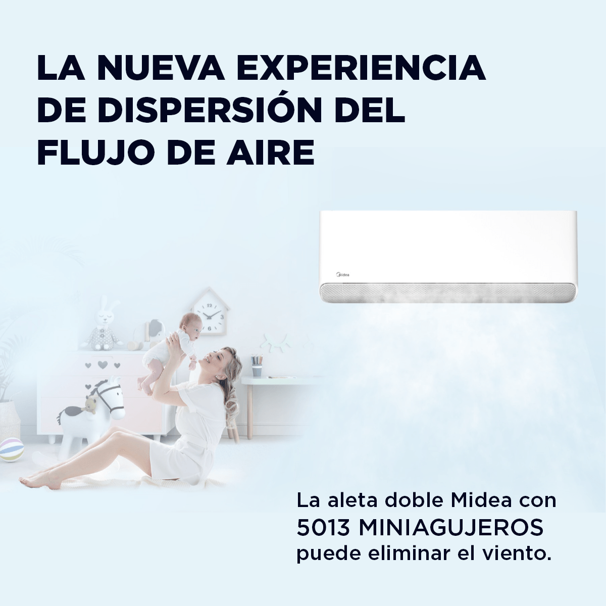 MIDEA - Split muro Midea Breezeless Inverter